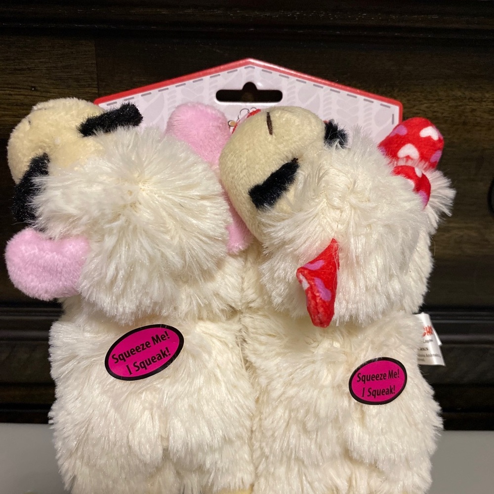 Lambchop set of 2 for Valentine’s Day .